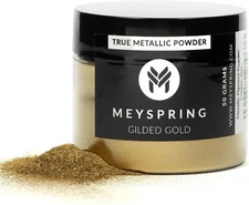 MEYSPRING Gilded Gold - Metallic Pigment Powder for Resin Art - Fine Gold... 