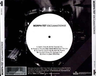 THE MORPH-TET - EXCLAMATIONS! NEW CD