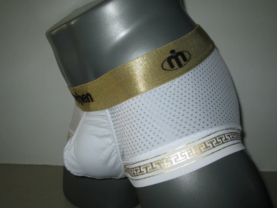 Calzoncillo Boxer Intymen Microfibra Malla Blanco 5602 (L) Foto 2 de 4