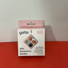 Yoto Mini Adventure Jacket in Think Pink Rose Pale with Matching Wrist Lanyard