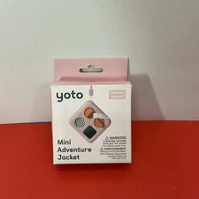Yoto Mini Adventure Jacket in Think Pink Rose Pale with Matching Wrist Lanyard