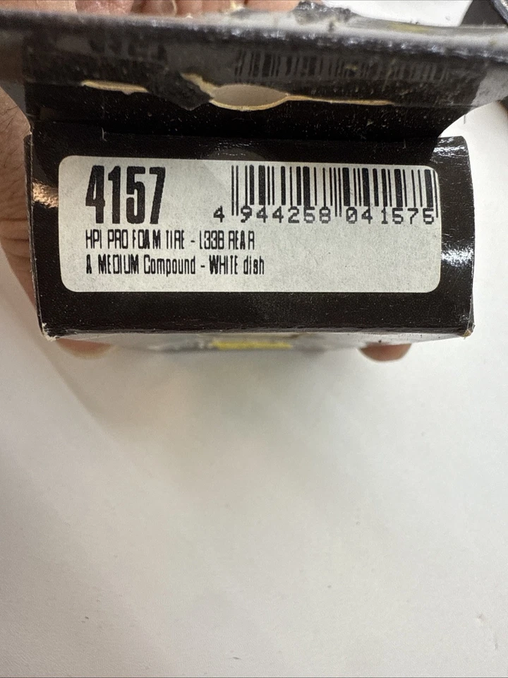 Hpi Micro 4157 1/18 Pro Foam Tires A Medium Compound White Dish B143 - Image 2 of 3