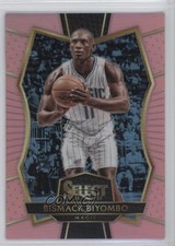2016 Panini Select National Convention Pink Prizm 7/15 Bismack Biyombo #130 2r7