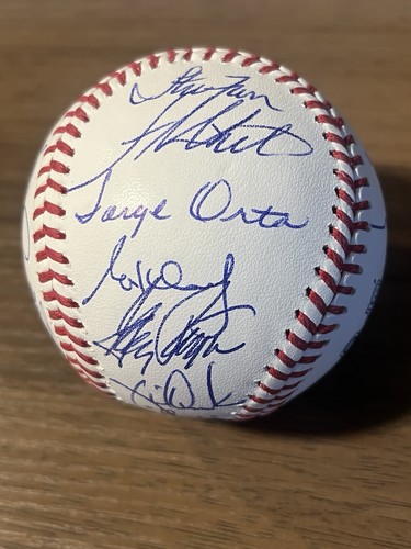 1985 TEAM SIGNED 16x BASEBALL WORLD SERIES KANSAS CITY ROYALS AUTO WHITE WILSON - Picture 2 of 6