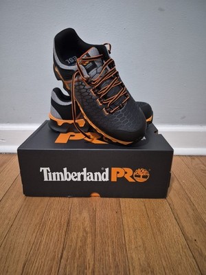 Size 9.5 Men's Timberland PRO  Powertrain Sport SD35 Alloy Safe Toe Work Sneaker