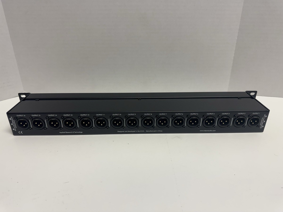 ART P16 16ch Balanced PatchBay パッチベイ Amazon.com: ART P16 XLR Balanced Patchbay : Musical Instruments