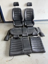 Audi S4 B5 Avant Estate Black Leather Seats Interior Complete Heated Front Seats