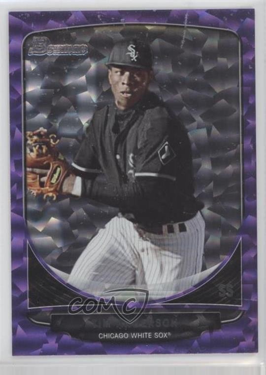 2013 Bowman Draft Draft Picks Purple Ice 10/10 Tim Anderson #BDPP13 3d7