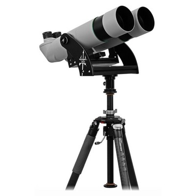 Omegon Fernglas Brightsky 30x100 90° inklusive Gabelmontierung Neptune mit Mitte