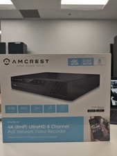 Amcrest NV2108E 1TB HDD 4K 8 Channel PoE Netw...