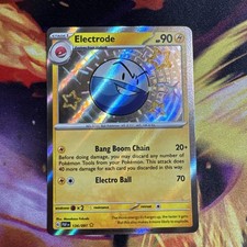 Electrode Holo Shiny Rare SV: Paldean Fates 134/091 NM