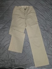 Boys Beige Old Navy Straight Pants Size 12 New Never Worn No Tags