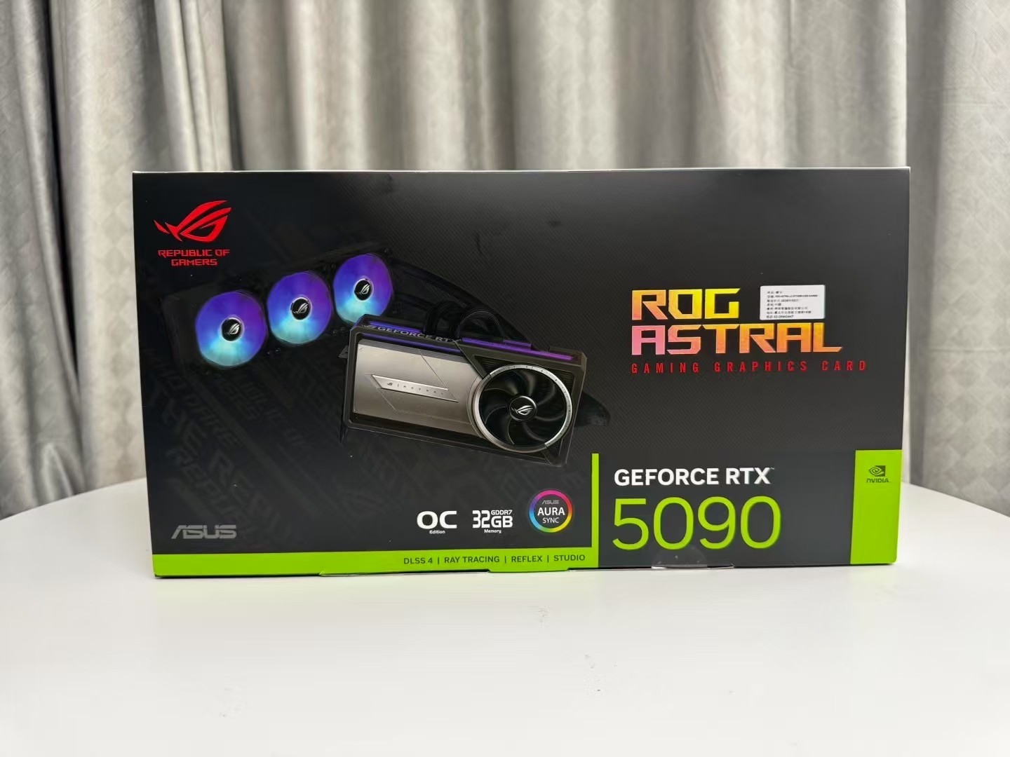 ASUS ROG Astral LC GeForce RTX 5090 32GB GDDR7 OC Edition Graphics Card Full 4K