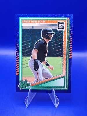 James Tibbs III 2025 Donruss #187 Optic Circles Rookie SF Giants - A49