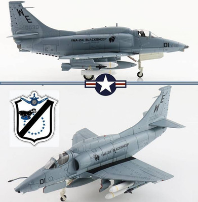 Hobby Master 1/72 HA1436 A-4M Skyhawk USMC VMA-214 Black Sheep, Yuma, Arizona