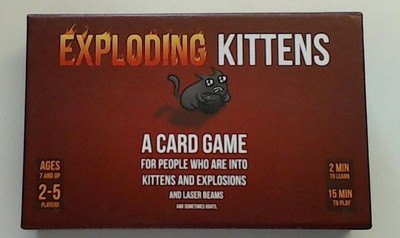 Exploding Kittens Original Edition - Hilarious Card Game for Family - Easter Bas