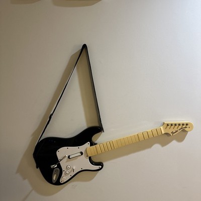 Wii Rock Band Harmonix Fender Stratocaster Guitar Model 19091 No Dongle
