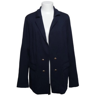 Women Essentials by Tchibo, Blazer, Größe: 46, Blau, Polyester/Viskose #rXL