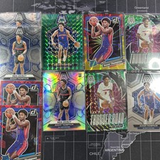 Ausar Thompson RC 10 Card Lot - Holo Red & Gold, Mosaic Prizm, Silver, Rookie