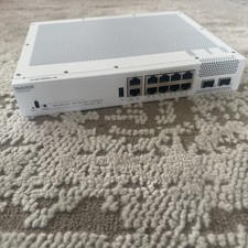 Ruckus ICX 8200-C08PF 8-Port PoE Switch 10Gb SFP Uplink Reset Enterprise