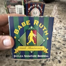 Babe Ruth 100th Anniversary Replica Signature Baseball with Box