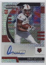 2020 Panini Prizm Draft Picks Rookies Mojo /49 Omar Bayless #208 Auto 07rd