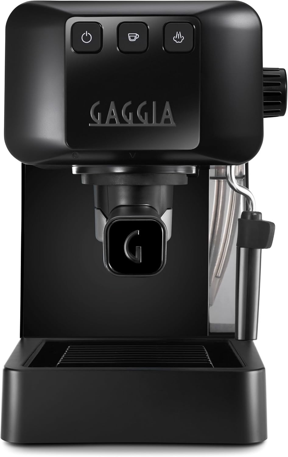 Gaggia EG2109 Black Manuelle Espressomaschine, gemahlen oder Pads, POD-System