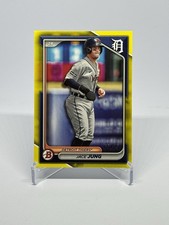 2024 Bowman - Prospects Jace Jung #BP-5 Yellow Border /75 (RC)