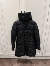 Canada Goose Women’s Satin Lorette Hooded Parka Black Label - Black, Size XS