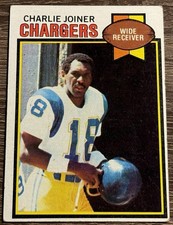 1979 Topps   #419 Charlie Joiner  San Diego Chargers Football Card