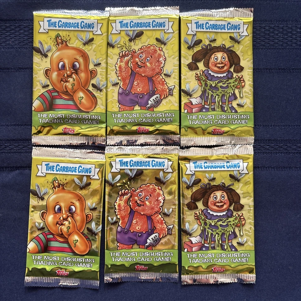 GARBAGE PAIL KIDS THE GARBAGE GANG SIX SEALED PACKS TOPPS 2018 - Bild 1 von 3