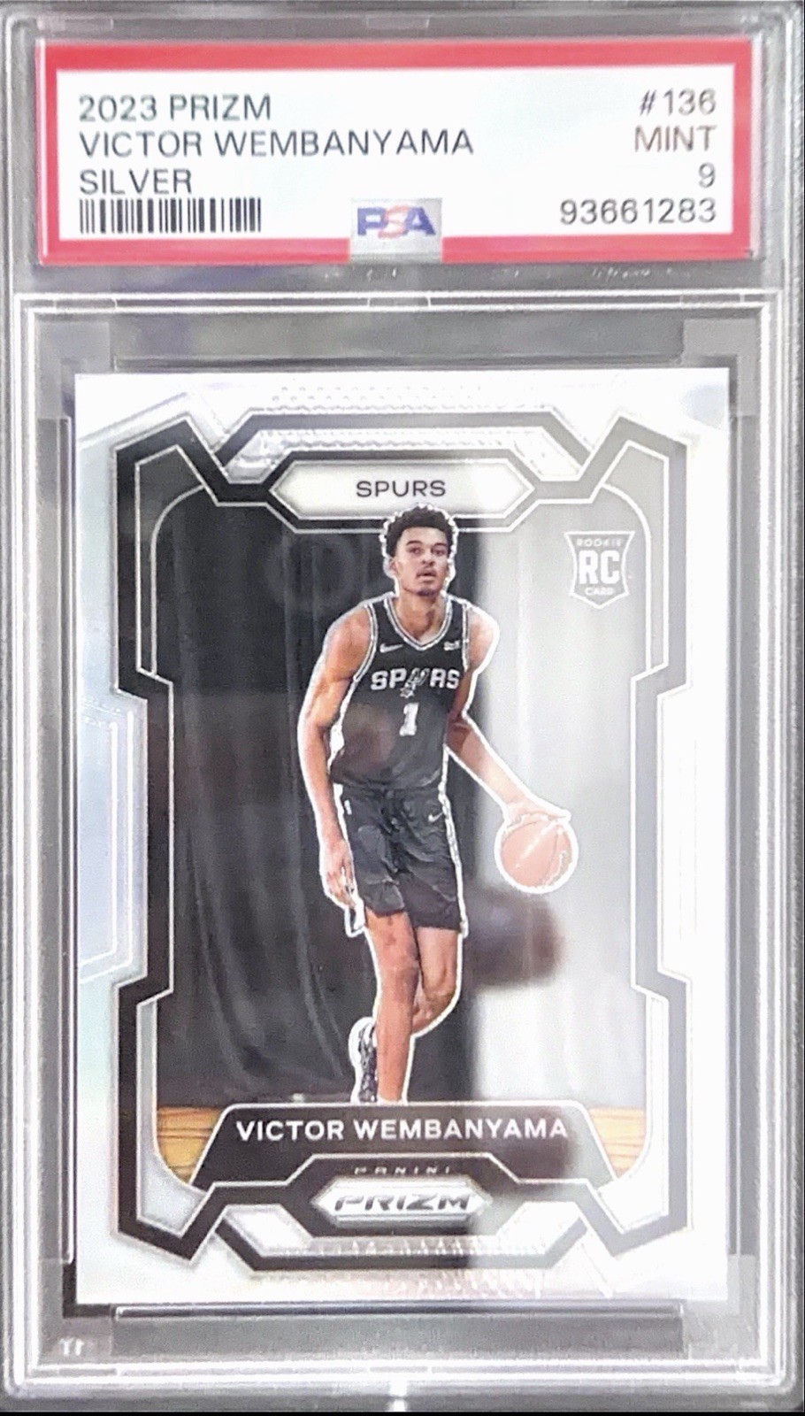 2023-24 Panini Prizm - Victor Wembanyama #136 Silver Prizm (RC)