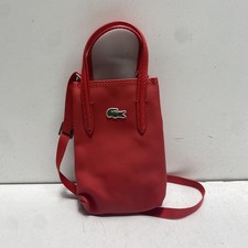 Mini borsa a tracolla verticale piccola Lacoste Red L.12.12 Concept