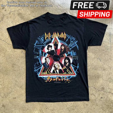 Def Leppard Vintage 1988 Def Leppard Tour T-shirt A494