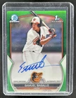 2023 Bowman Chrome Samuel Basallo Auto Green Refractor 1st #/99 Orioles