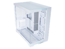 LIAN LI O11 EVO RGB White Aluminum / Steel / Tempered Glass ATX Mid Tower
