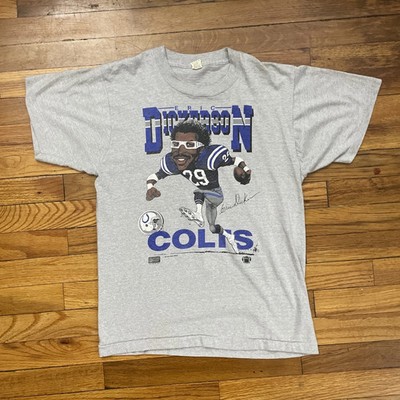Vintage NFL Indianapolis Colts Eric Dickerson Caricature T Shirt  AN53936