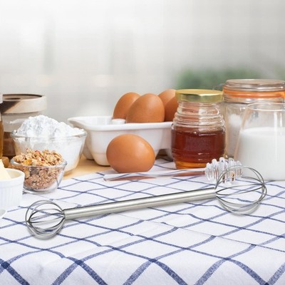 Messung Miso Muddler Mixer Eier tragbar leicht zu reinigen Messen handlicher Schneebesen