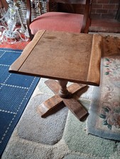 Vintage Small Oak Coffee Table