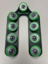 Bowling Release Trainer, Rev Trainer, Non Slip Base - Two color blk /green -