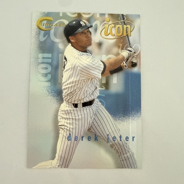 1997 Circa Icon Derek Jeter #4 HOF New York Yankees