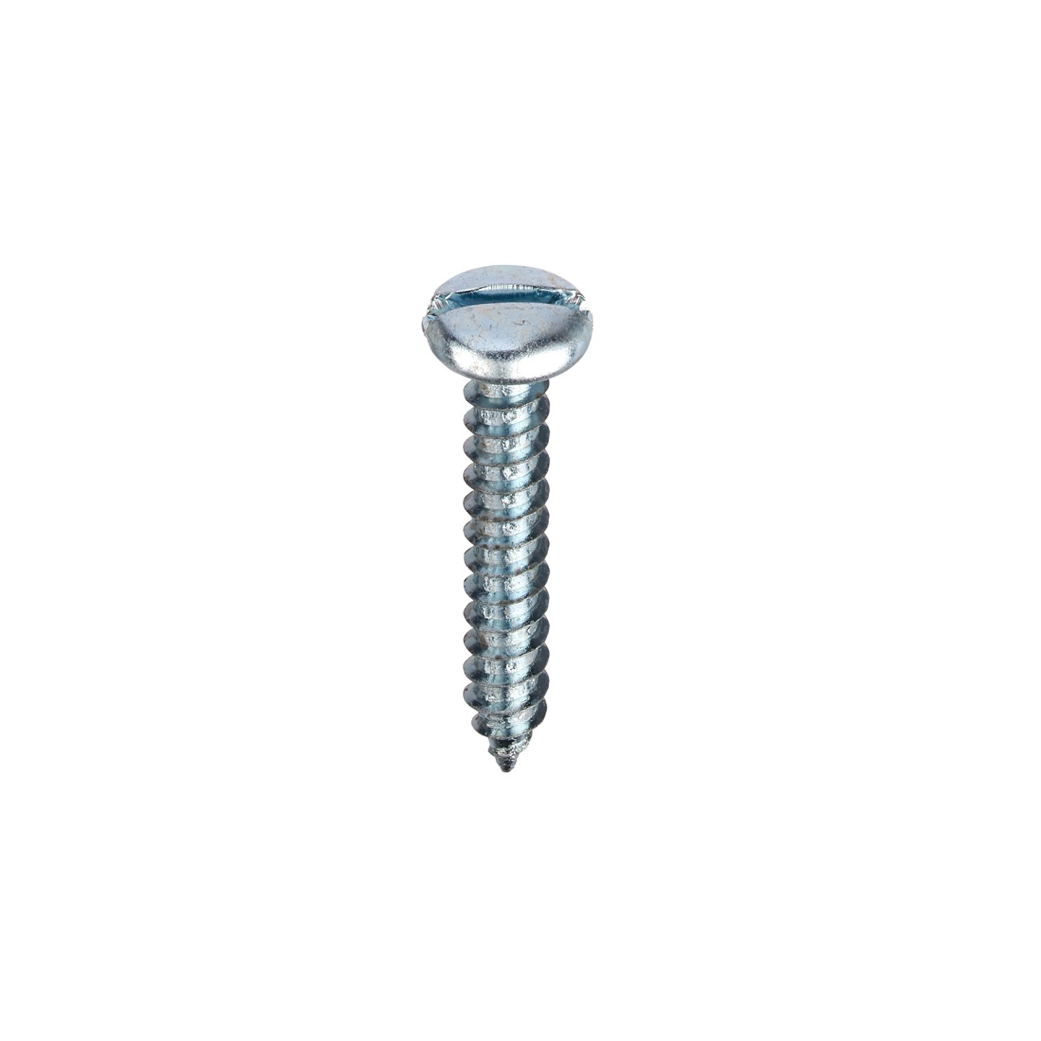 Self-Tapping Screws Pozi Pan Head AB DIN 7981C BZP - 8 x 1.1/2 - Box of 200