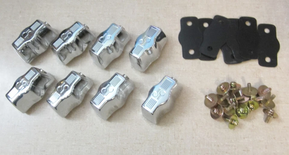 8 SONOR TOM LUGS w/ GASKETS for FORCE 3005, 3003, 3001, 2005, 2003, 2001, 1005 - Image 4 of 4