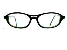 VTG IZOD Green Clear Aviator Oval Glasses IZ 716 50 17 145