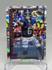 2025 Topps Chrome Jaxson Dart First Day Issue Auto 01/14 FIRST ON PRINT Giants