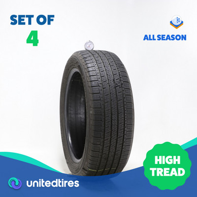 Set of (4) Used 215/55R18 Goodyear Assurance MaxLife 94H - 8.5-10/32 (ZLT 8)