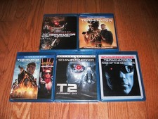 The Terminator Set Of 6 On Blu-ray Only. 1 2 3 Salvation Genisys Dark Fate