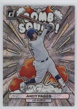 2023 Panini Donruss Bomb Squad Rapture Andy Pages #BS6 1u5y