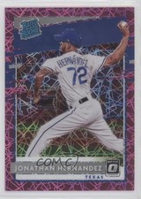 2020 Donruss Optic Rated Rookies Pink Velocity Prizm /199 Jonathan Hernandez 4z8