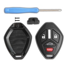 Key Fob Remote Shell Case 4b Kit Replacement For Mitsubishi Oucg8d-620m-a Key Fob Remote Shell Case 4b Kit Replacement For Mitsubishi Oucg8d-620m-a